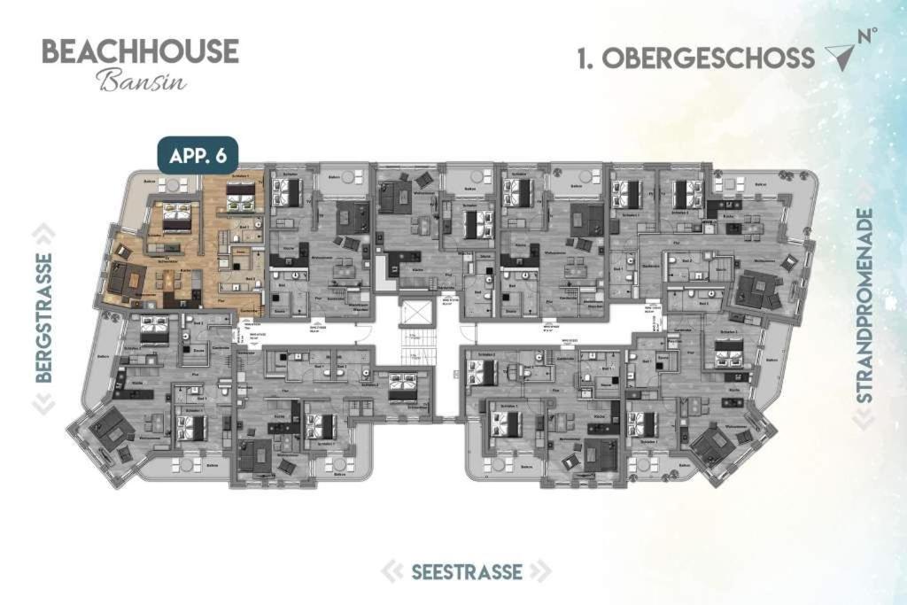 Beachhouse Bansin App 06 Heringsdorf Zewnętrze zdjęcie